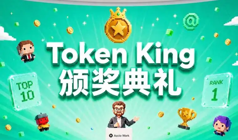 Token King出炉！50 年 Token 自由砸中这个幸运鹅？