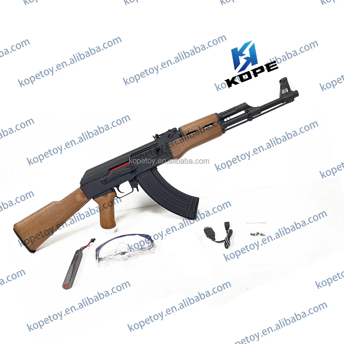 Kopetoy UMP45 chip assault rifle metal gear toy guns gel blaster gun electric ball  water  gun TikTok  same style