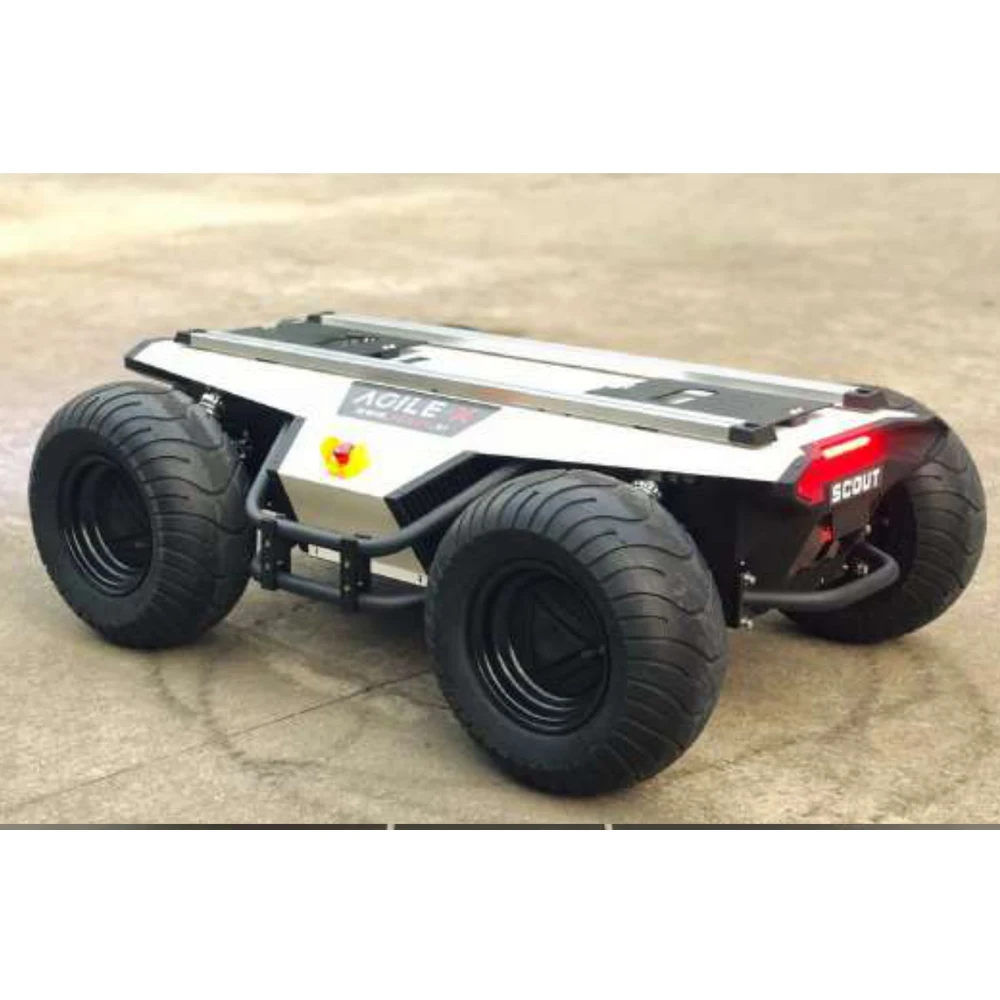 Unmanned Ground Vehicle Used For Surveillance Inspection With Independent Suspension