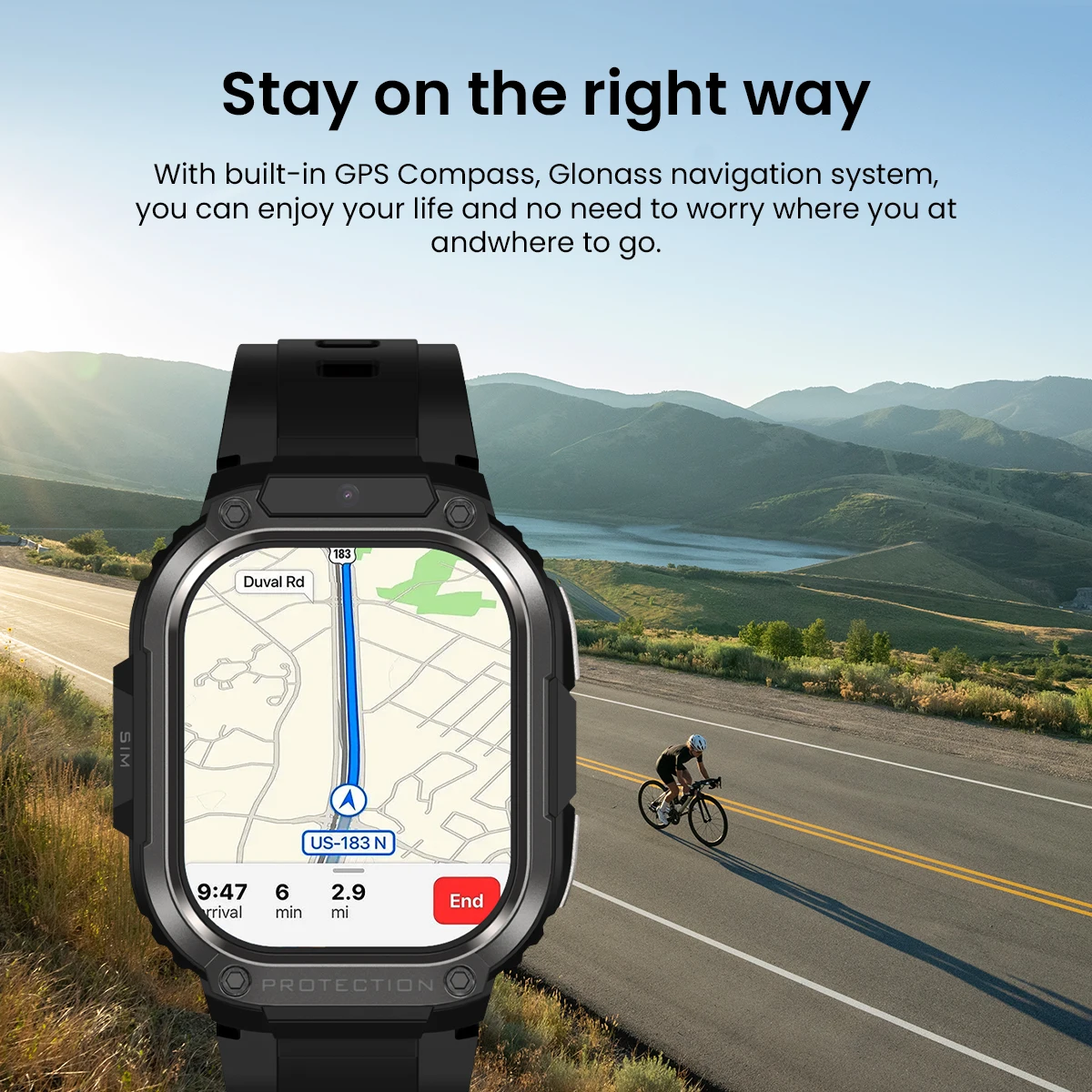 DM63 Android 4G Smart Watch Smartwatch Mobile Phone Reloj Inteligente Sim Card Wifi ultra SmartWatch
