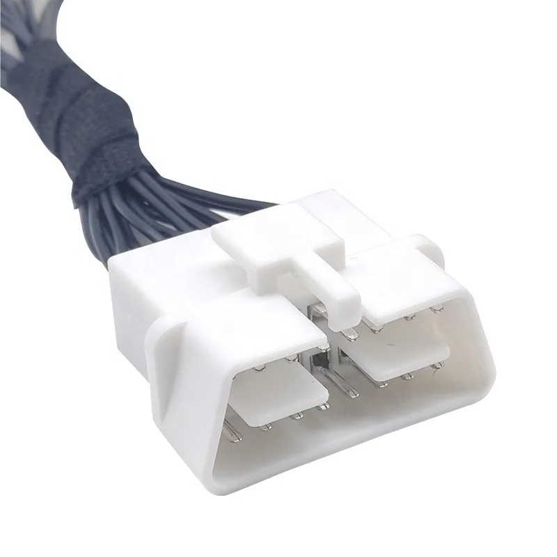 Oem 4pin Electric Auto Diagnose Wiring Kit Obd2 Waterproof Wire Harness