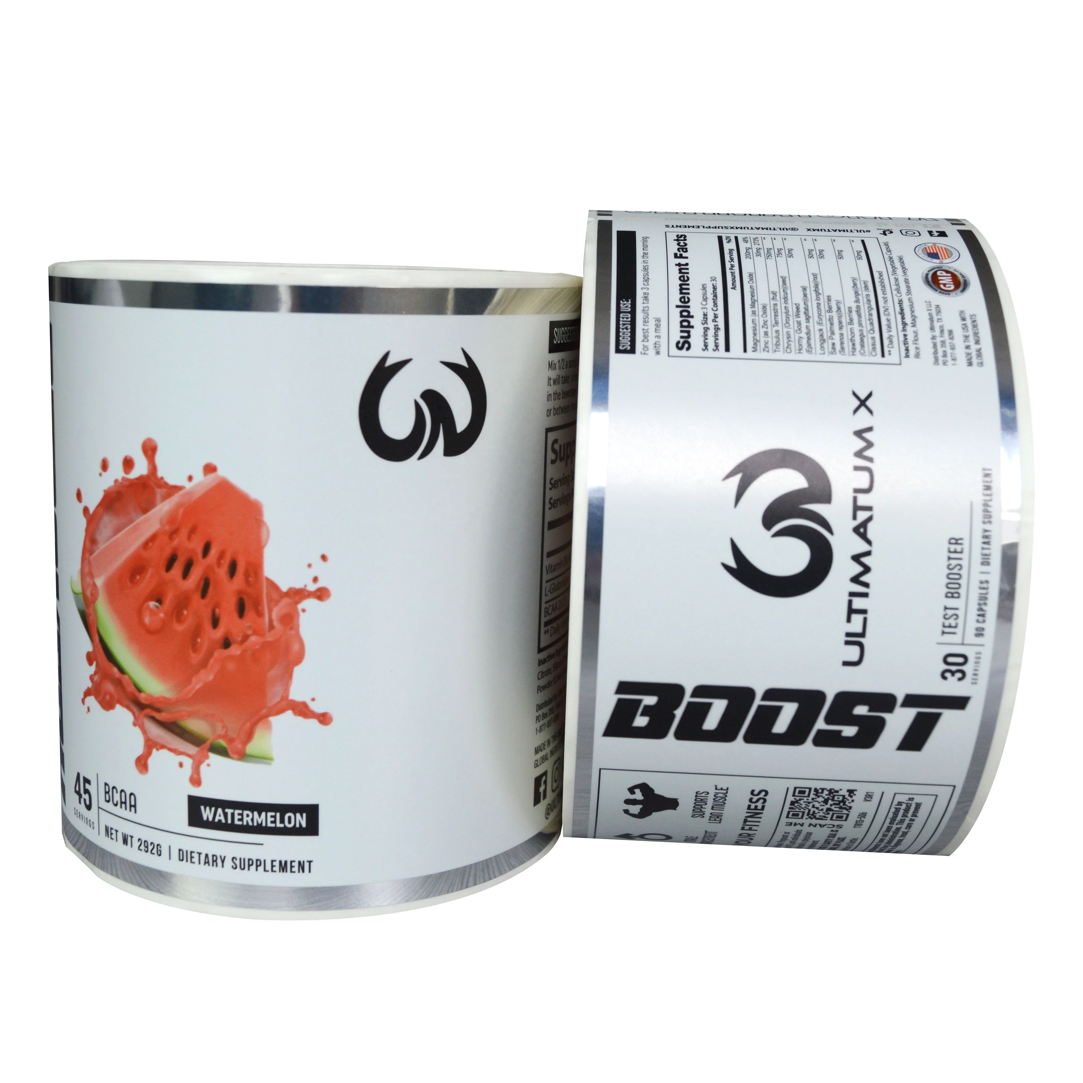 Best Design Custom Liquid Shampoo And Conditioner Labels Waterproof Vinyl Self Adhesive Labels