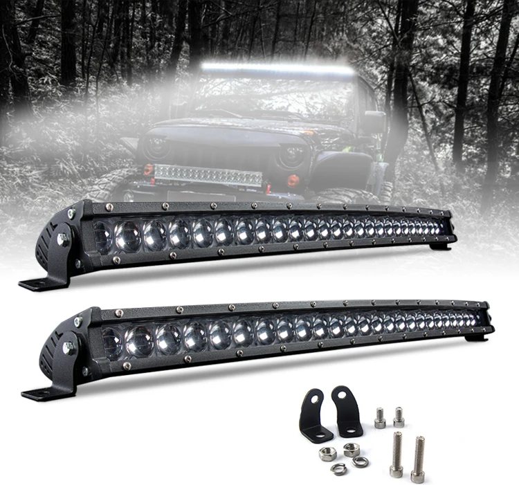 Rcj Wholesale Car Led Light Bars Off Road Led Light Bar 50 Inch Curved