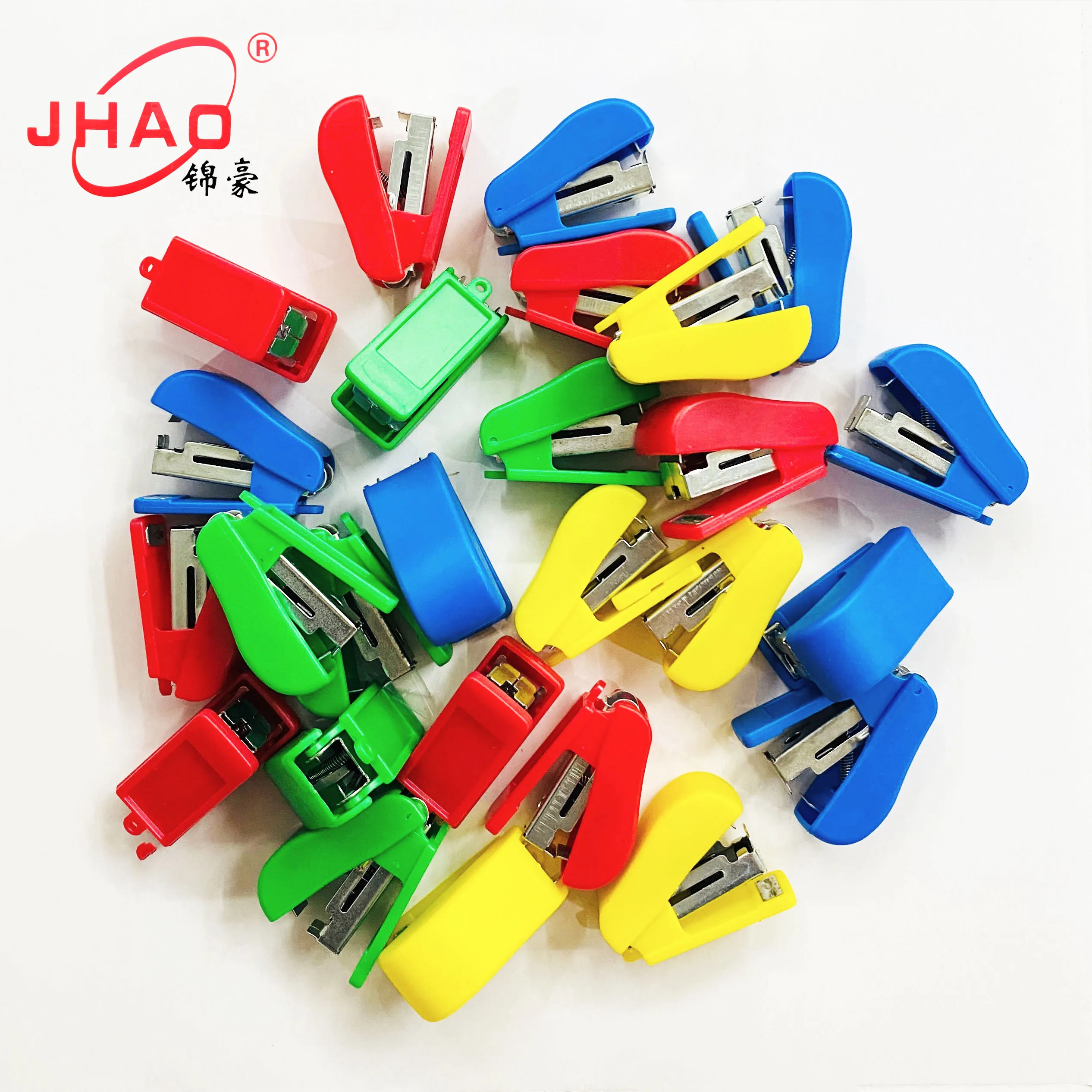 Creative Fancy Colorful Mini Stapler No.10 Office Plastic Stapler For