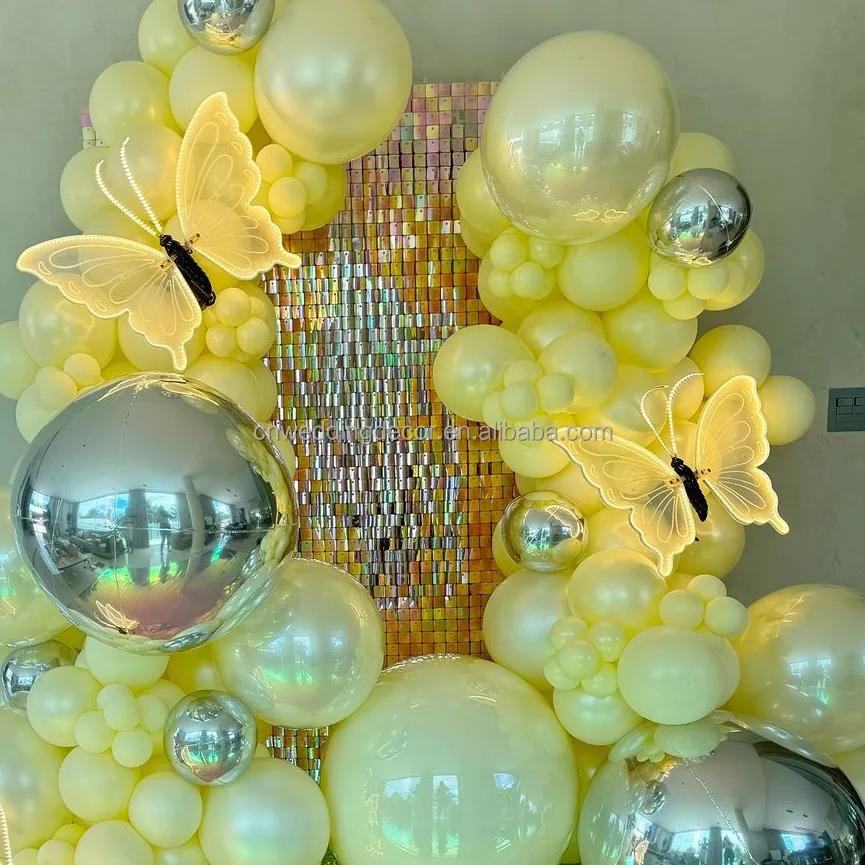 Cleasr Electric Butterfly for Balloon Decoration Birthday Electric butterfly Wedding  Party