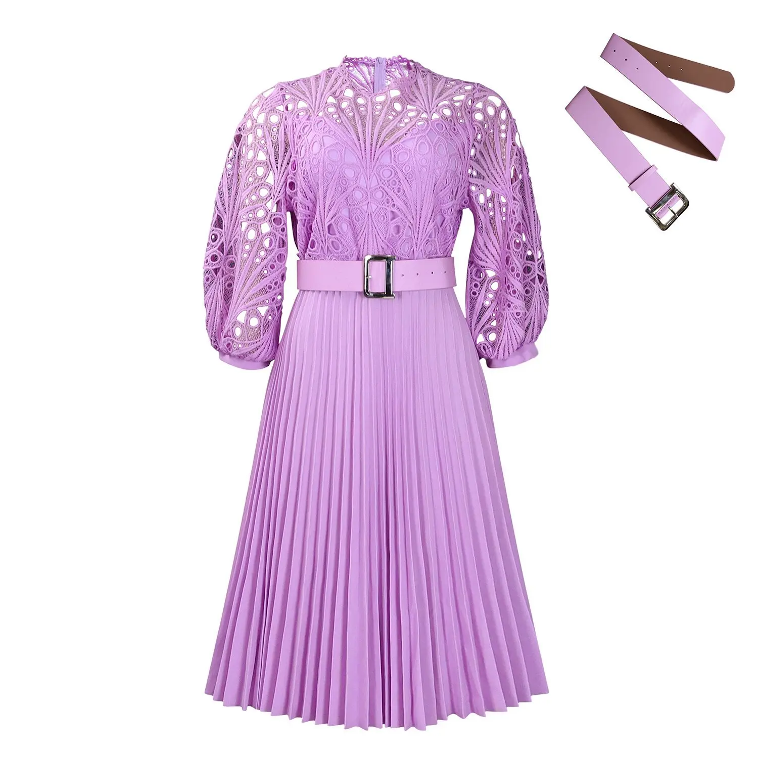 chinese dress ladies Reinhart Cami Strap Crochet Lace Dress Lilac– Selfie Leslie
