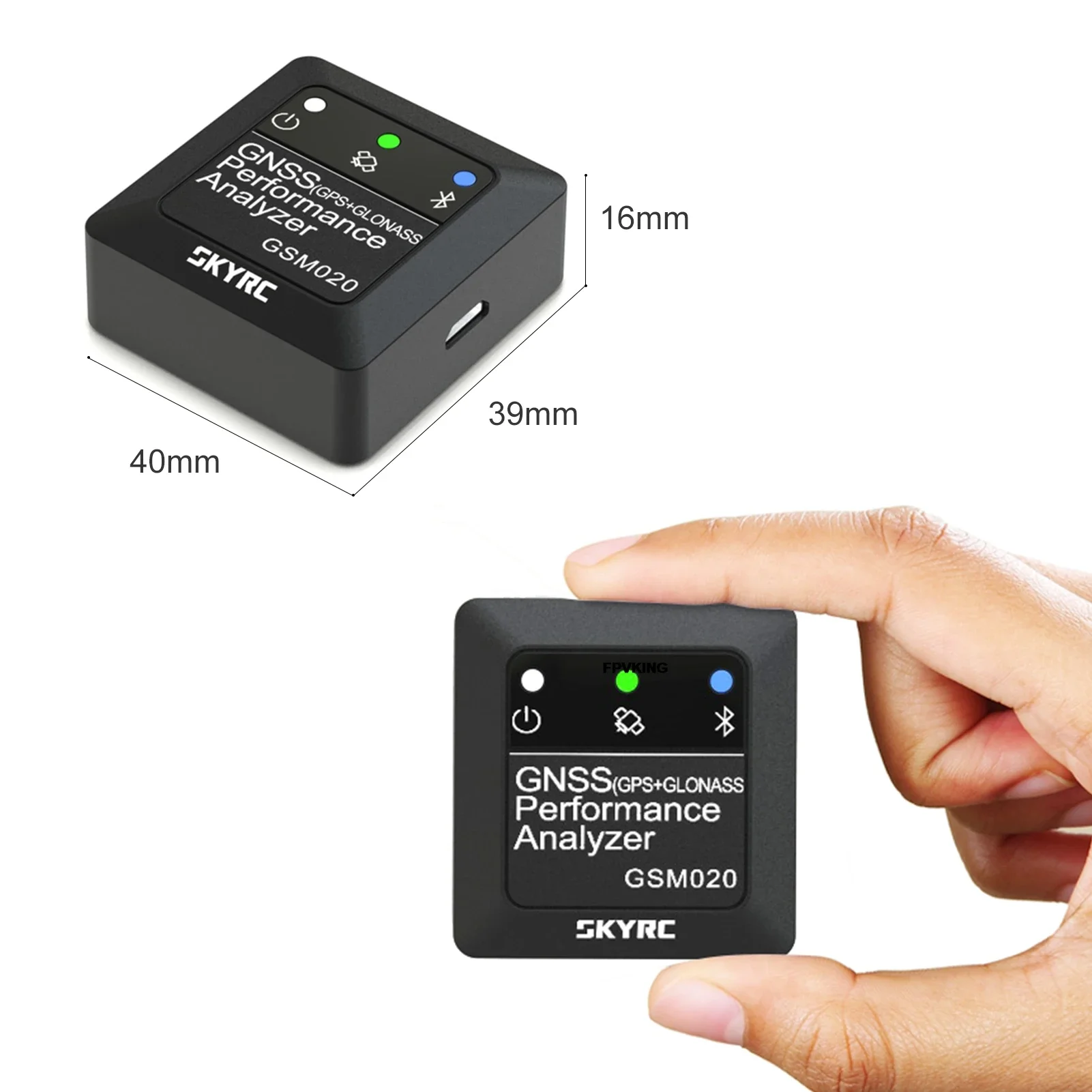 Performance Autoanalyzer SKYRC GSM020 GNSS Performance Analyzer for RC Cars & Drones