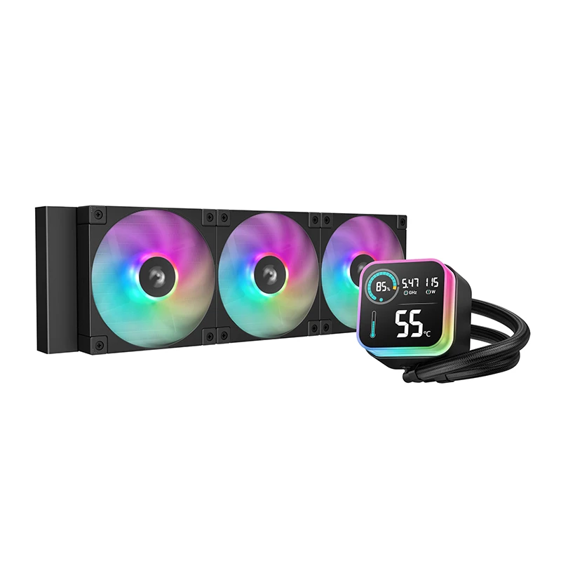PC用ファン・クーラー LP360 BLACK DEEPCOOL DeepCool LP360 ARGB - liquid cooler, black - Multitronic