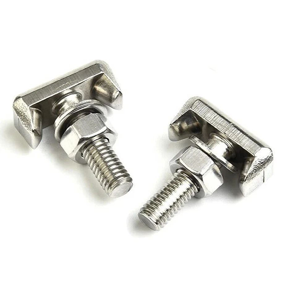 Battery Cable T Bolt with Nut and Washer for Battery Terminal M6