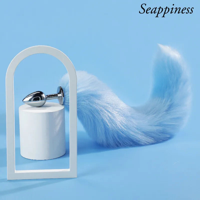 Wholesale Exotic Flirt Cosplay Sex Toys Fox Tail Anal Plug with  Cat-Ear,Metal Expand Butt Plugs for Women Massager SM Sexy Game From  m.
