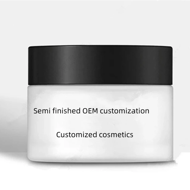 OEM Custom Cosmetic Semi-Finished Product Processing Factory Direct Supply Natural Cream (White) for Face Direct Services