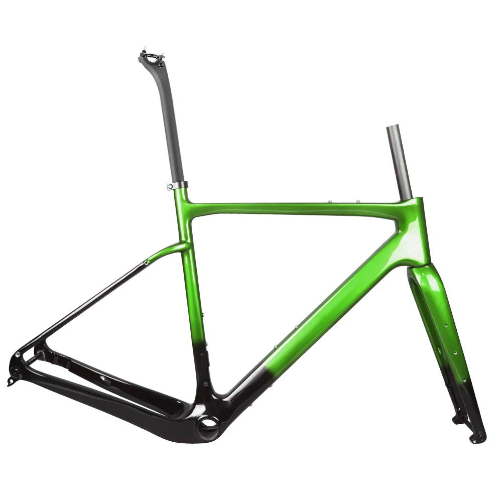Telaio Bici Gravel In Carbonio BXT-Gravel-135 - 700C, Freno A Disco - Foto 3