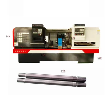 Hot sale Automatic load unload lathe machine 4 axis double head cnc lathe machine for metal