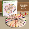 1 #   Gioco di rilascio della corda rotonda (compensato di tiglio)
