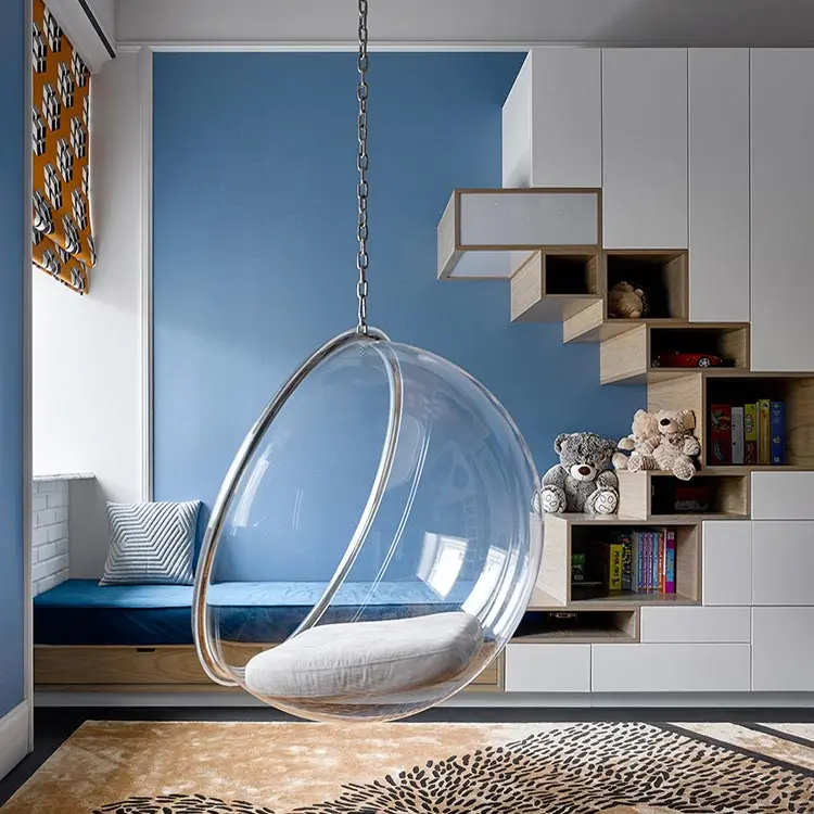 Bubble chair discount hanging from ceiling