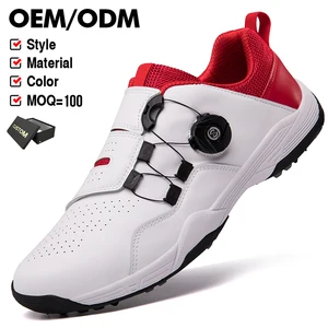 Manufacturer Wholesale Outdoor Original Golf Shoes Men's Slip Resistant Breathable Sneakers Men's Golf Shoes