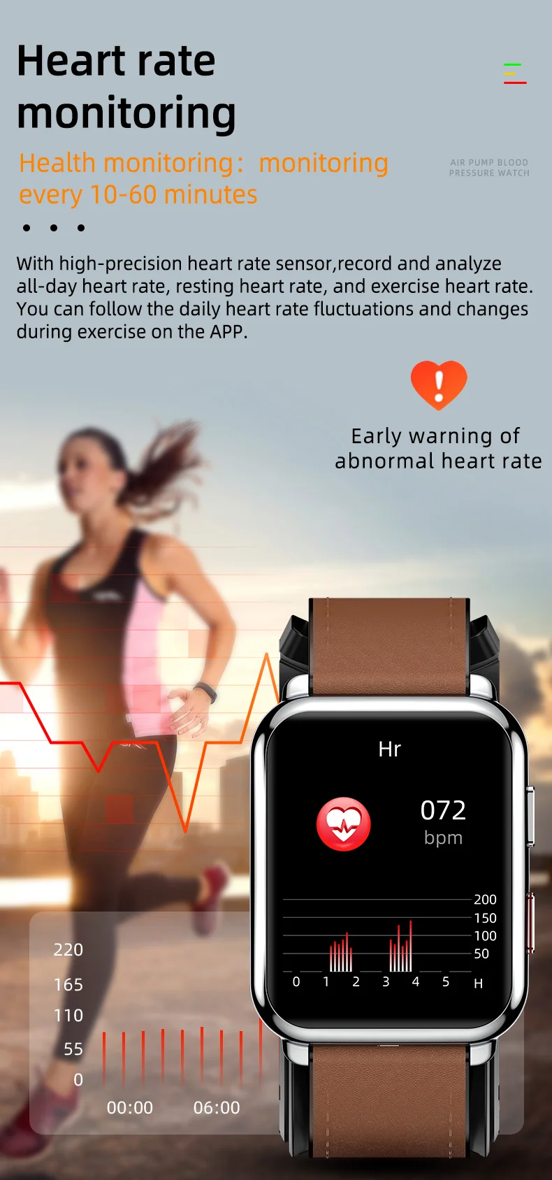 P80 Air Pump Blood Pressure Smart Watch Blood Oxygen Heart Rate Monitor Sleep Smart Watch (10).jpg