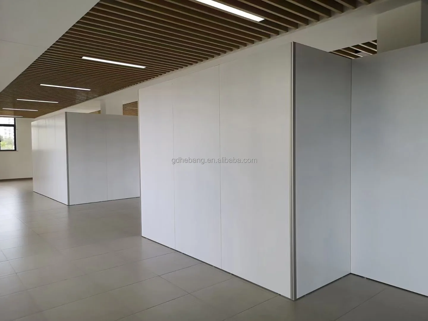 Modular Art Gallery Display Board Movable Folding Partition Art