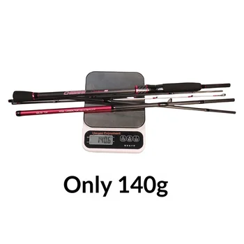 5 Portable Luya Rod Carbon Fiber Rod Ultra-Fast Straight Handle Travel Rod Lure Ultra-Hard Tuning 2.13m/2.29m Sizes Spot – Hard Lure – view 3