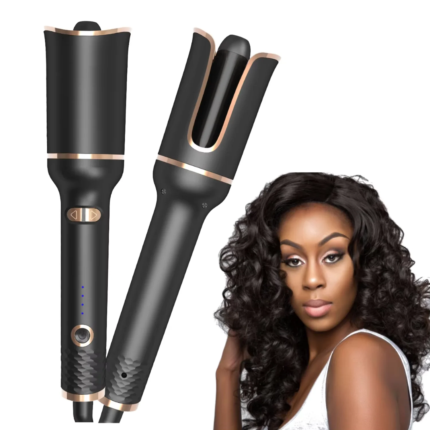 Automatic Magic Hair Curler Ceramic Hair Waver Crimper PTC Heater  Temperature Display LCD Electric Safe Household Use