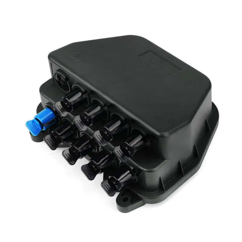Outdoor 1x2 1x8 Preconnectorized Optical Splitter Termination Box 10 Port Fiber Optic NAP Box For Huawei