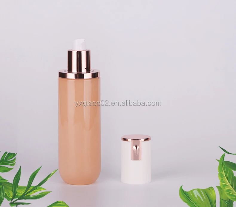 Factory custom 30g50g50ml100ml120ml manufacturer skincare packaging cosmetic luxury glass container set details