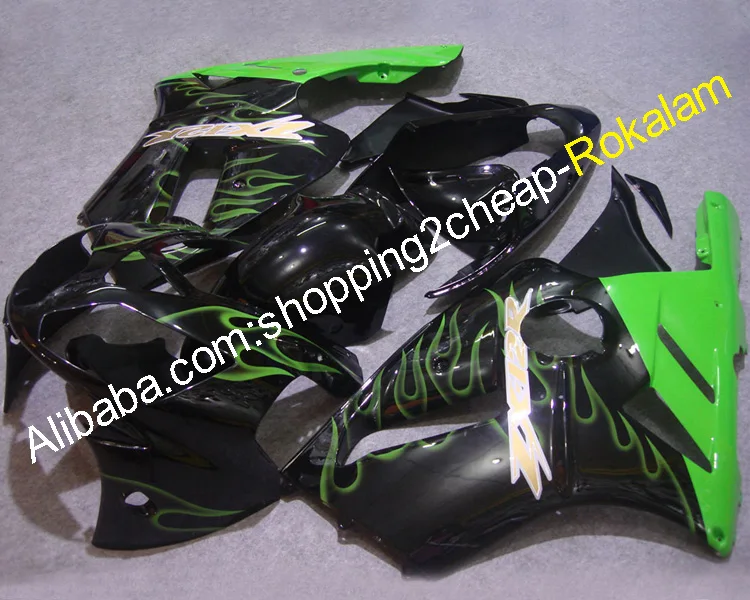 特別オファー 04 03 02 ZX-12R 05 Flame Green ZX12R Kawasaki for Fairing 06 航空機・ヘリコプター