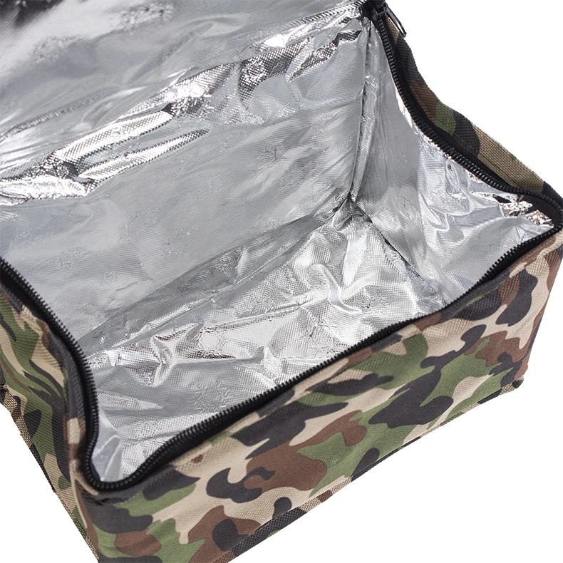 Wholesale Portable Fashion Camouflage Pattern Cooler Bag Lunch Food ...