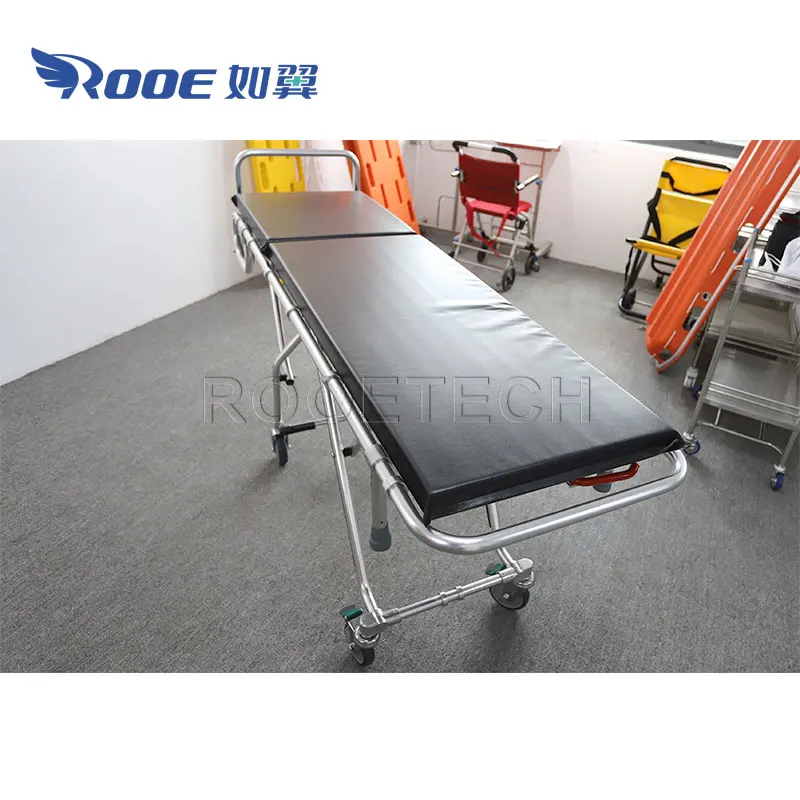 GA200E Funeral Supplies Mortuary Corpse Transport Trolley Stretcher With Multi-level Adjustment