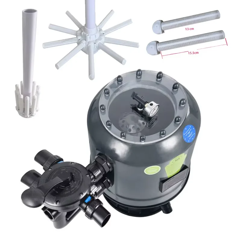 Factory Price Side Mount Sand Filter Circulation Visible Laminated Sand Filter for Swimming Pool and Spa