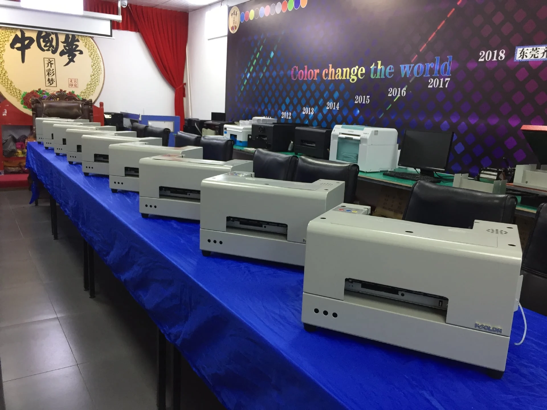 Digital Label Printer 210mm Inkjet Color A4 Label Sticker Printing Machine
