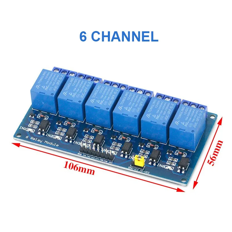 V V V Channels Relay Module Expansion Board With Optical