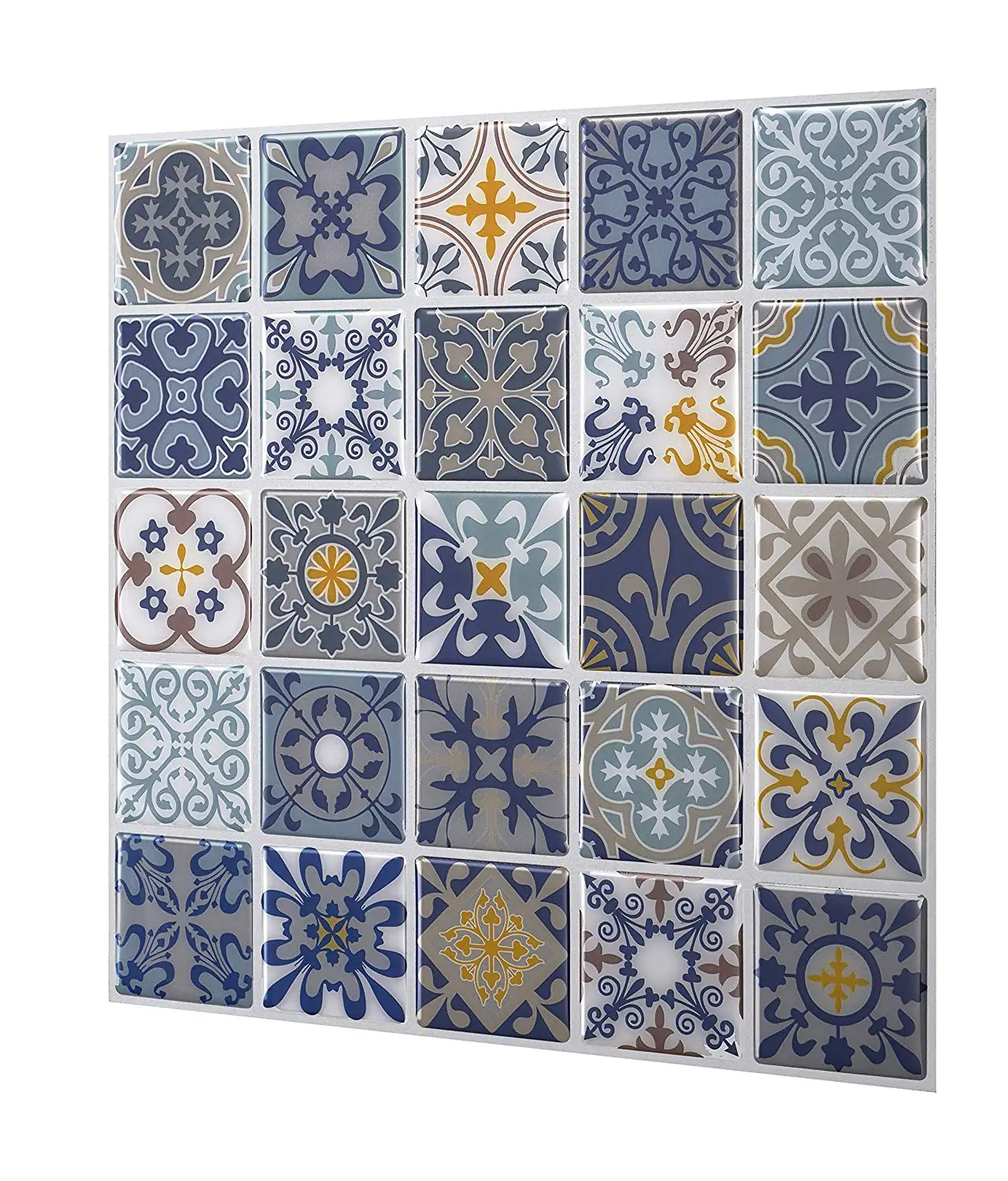 Moroccan Pattern 3d Wall Paper Easy Diy Backsplash Tile Peel And Stick For Bedroom Kitchen Apartment Buy Waterproof And Oil Resistant Mosaic Wallpaper 3d Multi Purpose Wallpaper Wall Tile Product On Alibaba Com