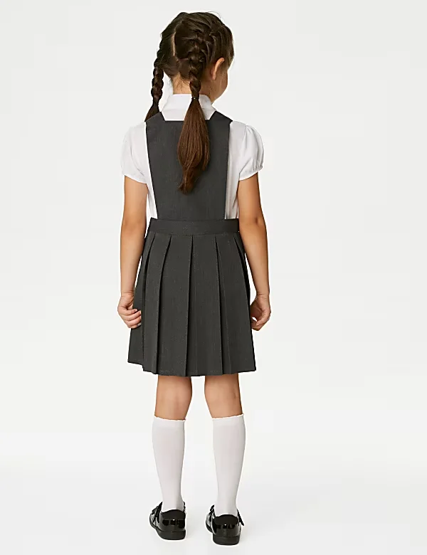School Uniform Next Pinafore Girls Heart Pocket Pinafore Kids