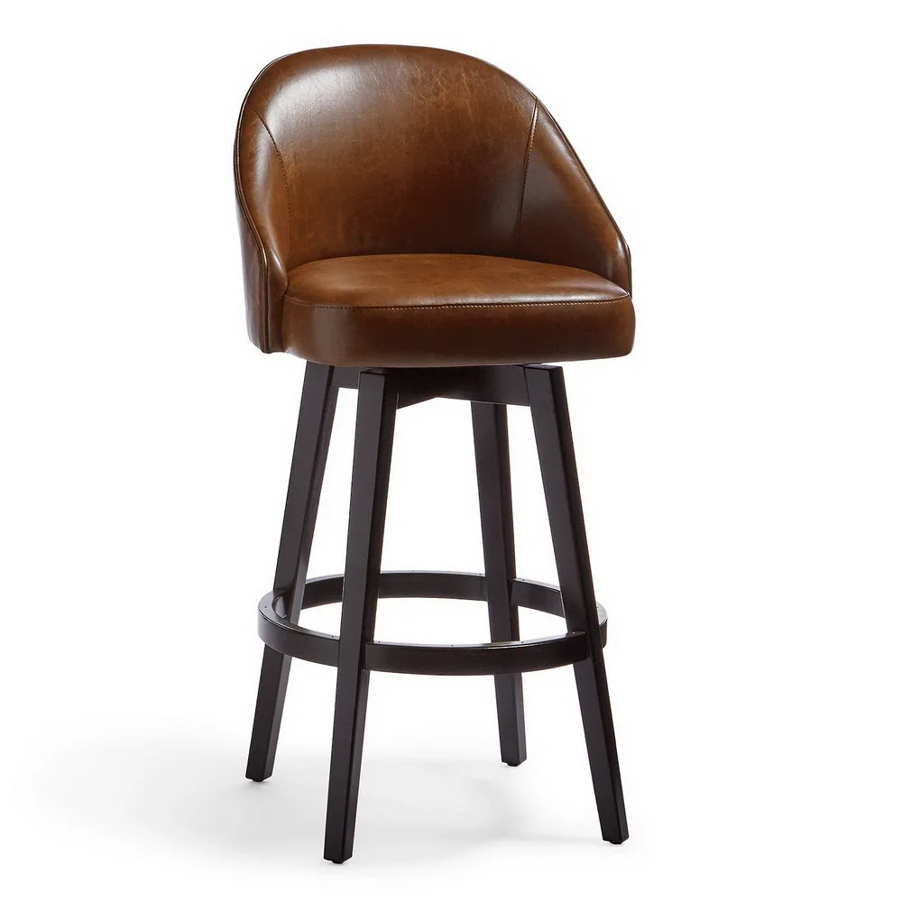 25 3 4 Tinggi Tempat Duduk Kayu Swivel Bar Stool Counter Bangku Meja Kursi Buy Counter Tinja Bar Stools Counter Kursi Product On Alibabacom