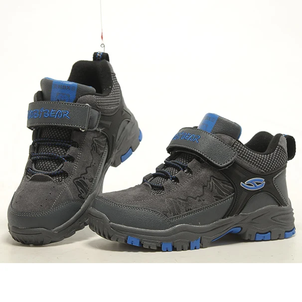 Дети скалолазание обувь пеший Туризм сапоги и ботинки для девочек Hobibear завод