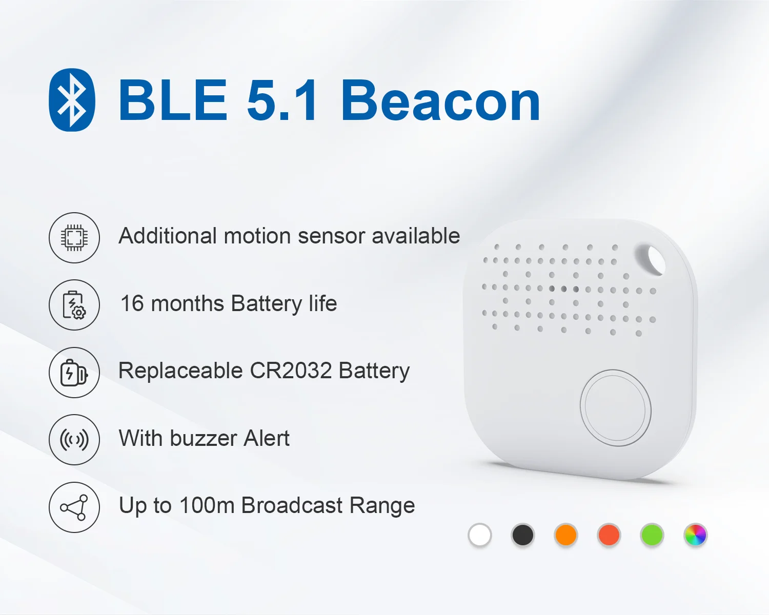 Balise Bluetooth Beacon NRF51822 - Compatible Eddystone/iBeacon, Pile CR2477 - Pour Localisation, Proximité - 14