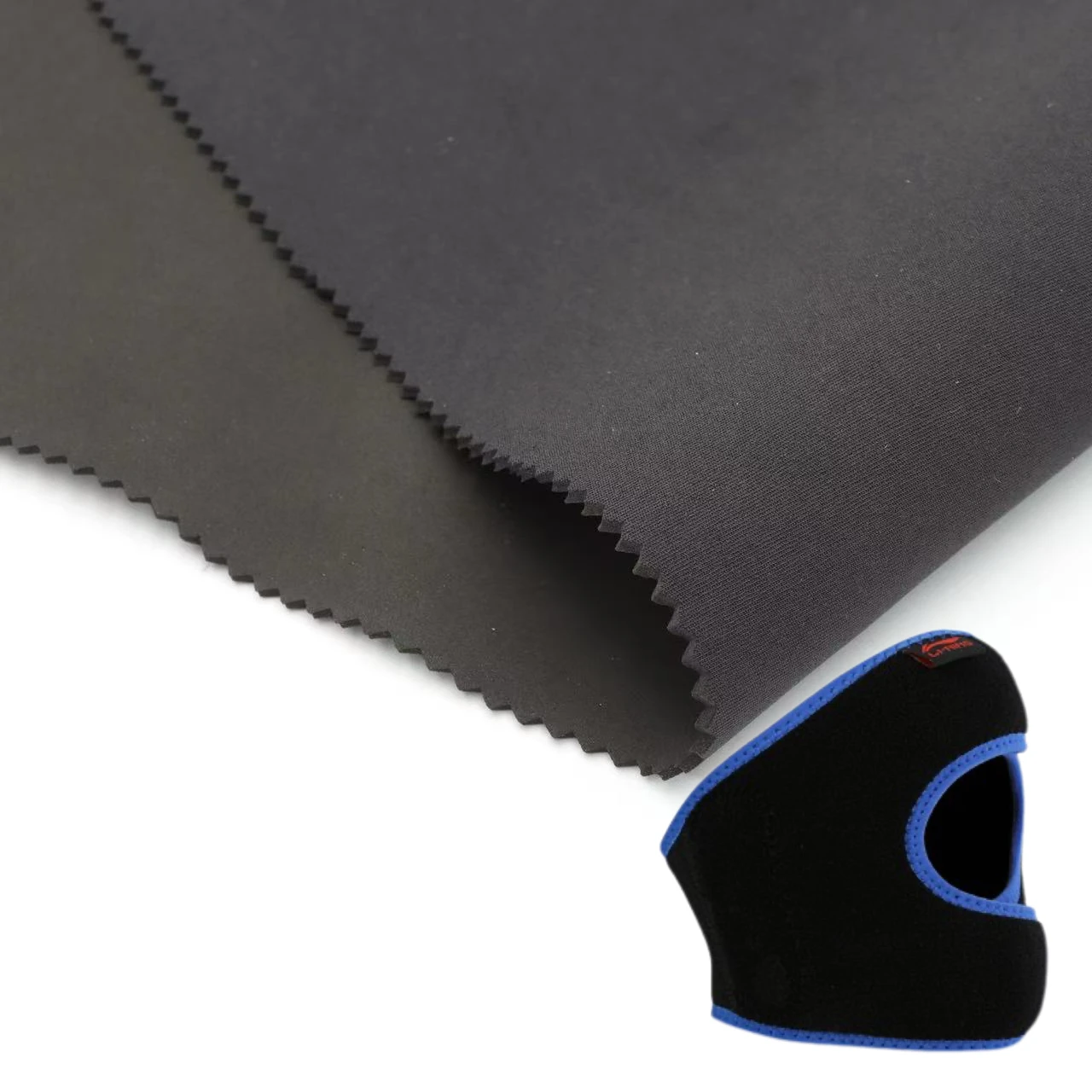 Διασυνοριακές Καυτές Πωλήσεις Υφασματίνο Πλεκτό Εποπτευμένο Neoprene Κατάλληλο για Εξοπλισμό Κατάδυσης/Αθλητικός Εξοπλισμός Προστασίας/Μαξιλάρια Γόνατος