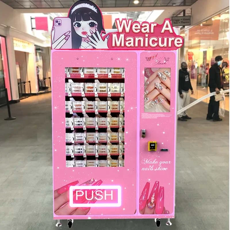 New Design Easy Operate Electric Commercial Lashes Beauty and Wig Vending Machine for False Lashes