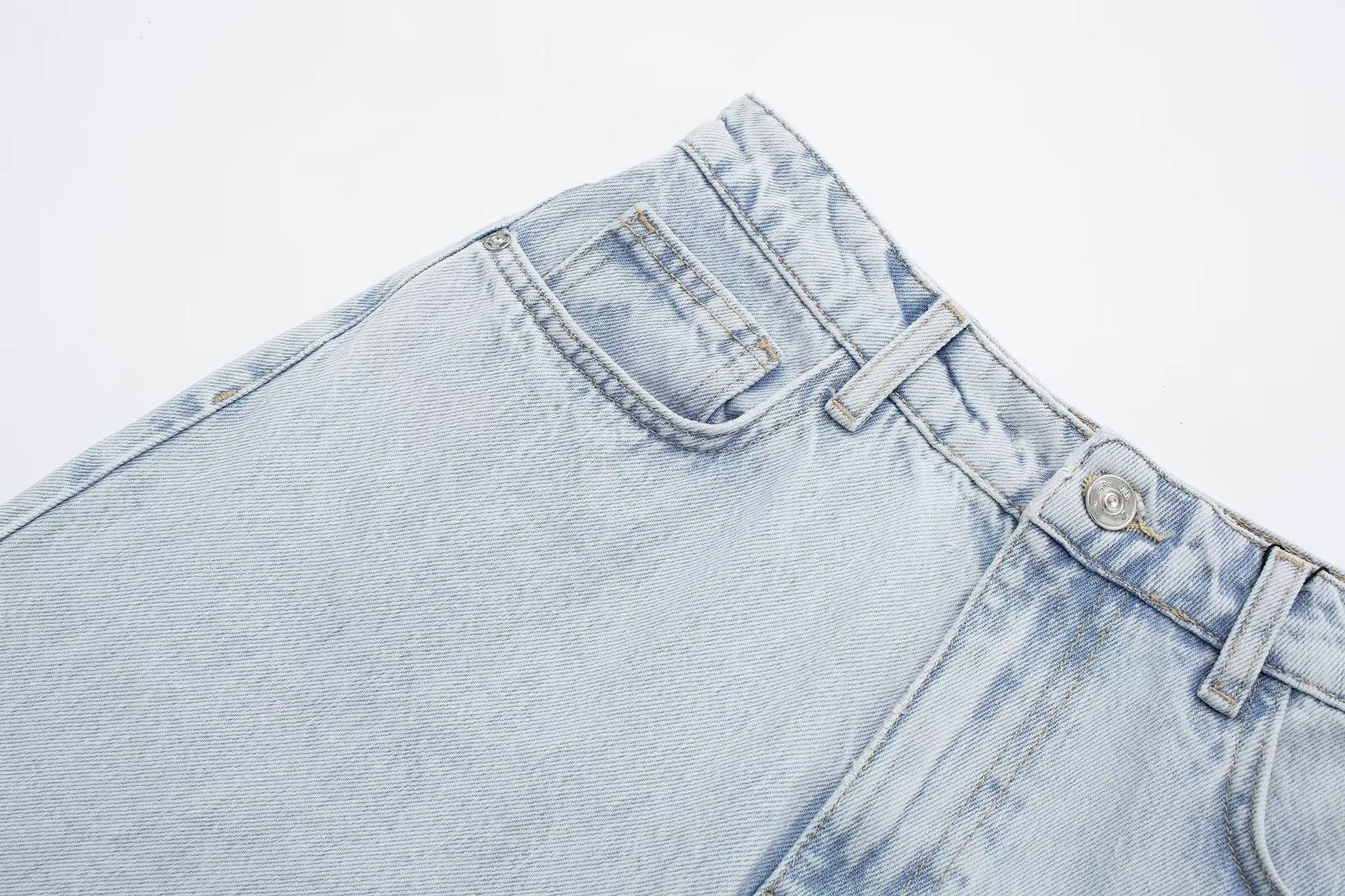High Waist Straight Casual Plus Size Ladies Custom Denim Pants Denim Shorts Women's Shorts Women Jeans