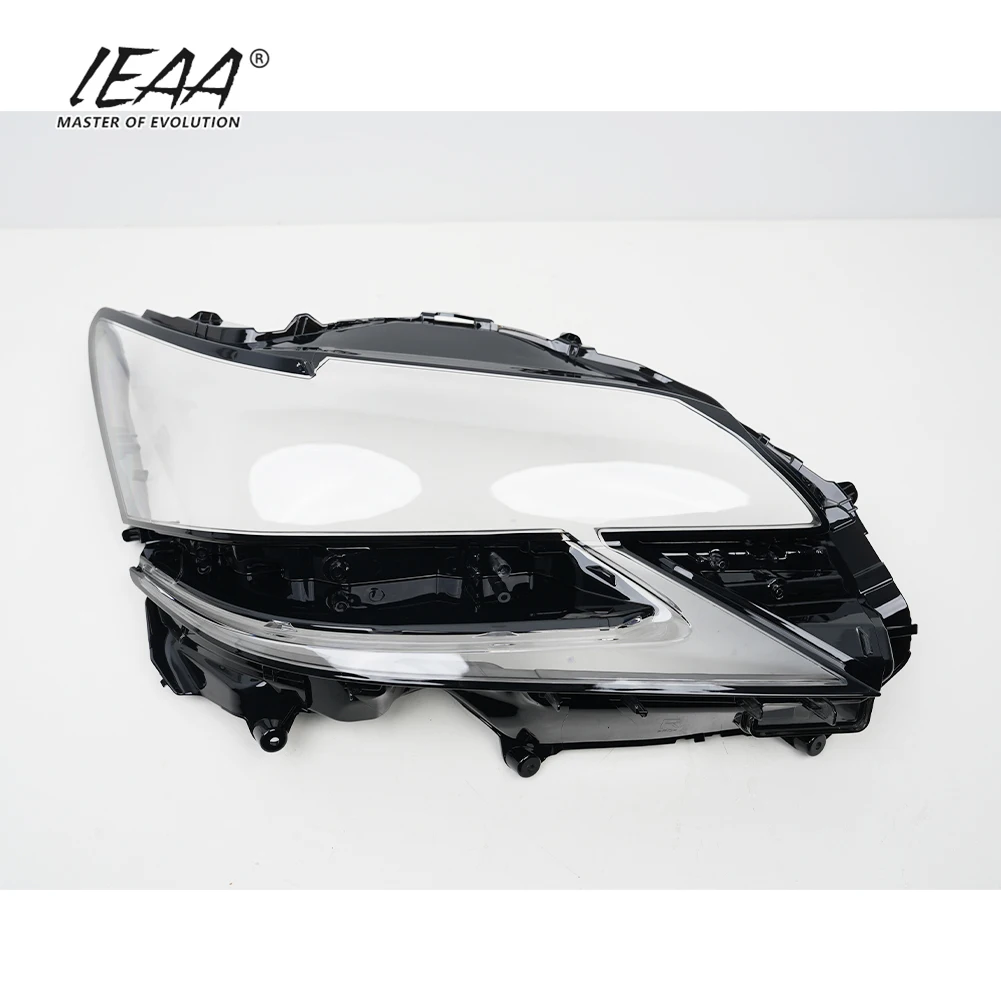 غطاء مصباح أمامي للسيارة، غطاء عدسة زجاجية لمصباح أمامي لسيارات لكزس GS (GS200 وGS300 وGS450H وGS250 و350)، غطاء عدسة إضاءة للفترة من ٢٠١٦ إلى ٢٠١٨