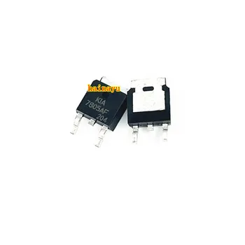 10 pz/lotto 78 m05 L78M05CDT 7805 TO252 regolatore di tensione lineare IC posivo fisso 1 usca 500mA DPAK nuovo e originale  502