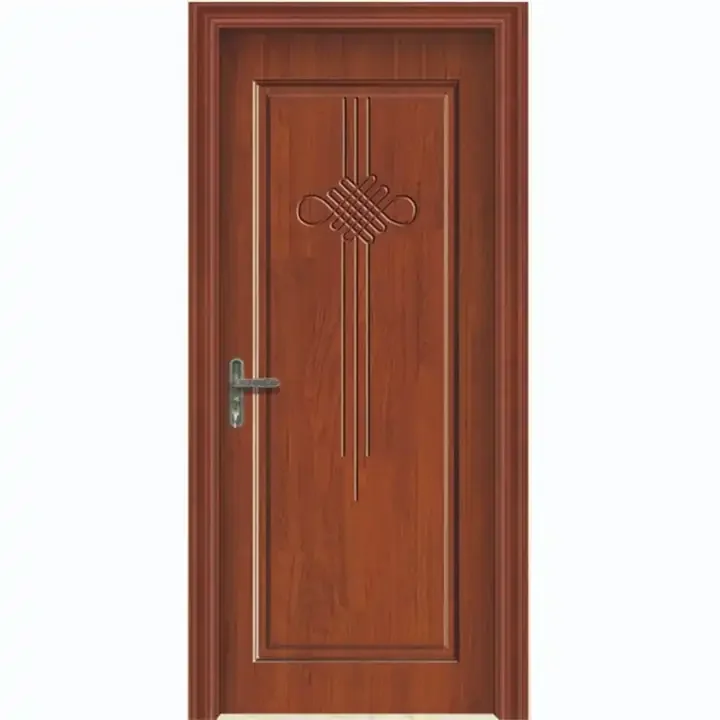 Modern Interior Room Door Design Soundproof Solid Wood Door for Bedroom Simple Interior Wood Door