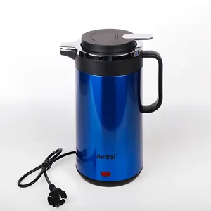 Kettle 201 Stainless Steel Double 220V Household Electric Kettle High Quality 2L Large Capacity Automatic Thermostat Kettle
