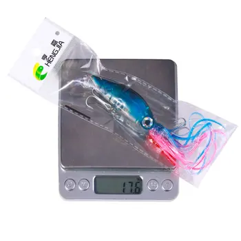 JIA/Heng Jia Sea Fishing Long Casting Big Octopus Squid Lure Saltwater Plastic Live Bait Powdery – Trolling Lure – view 5