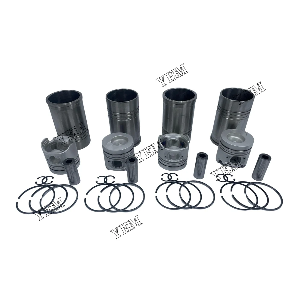 FD35 Cylinder Liner Kit Piston Kit With Piston Ring Fit for Nissan Forklift Excavator Engine