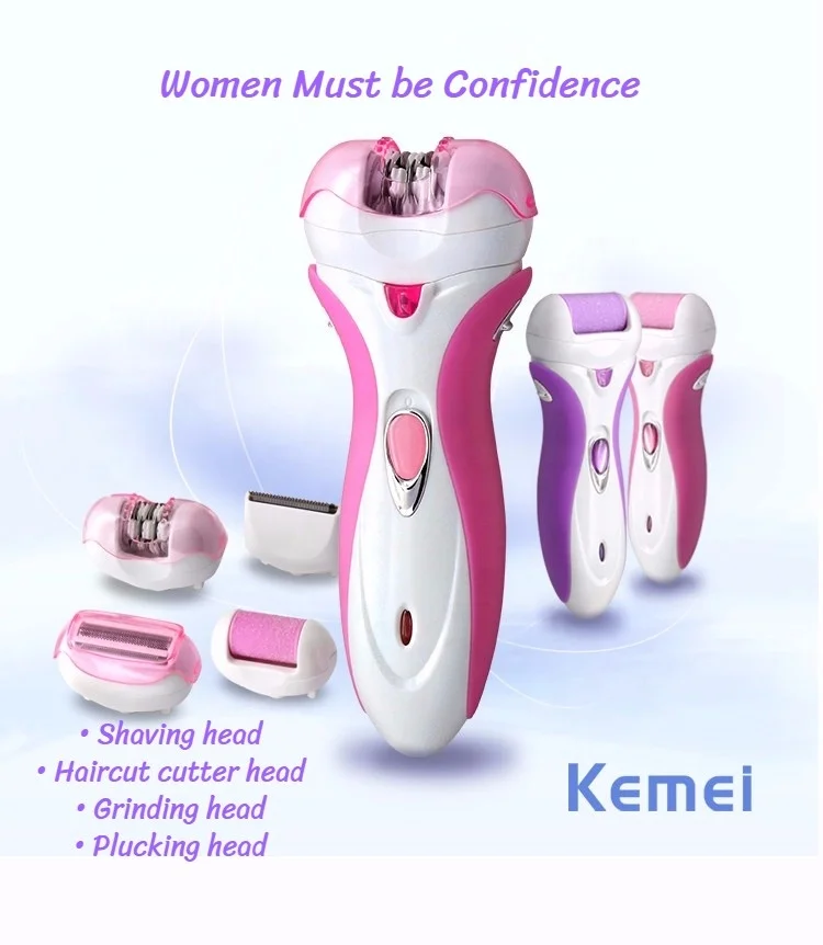Электрическая машинка для стрижки ног Kemei 4 в 1, 2531 км