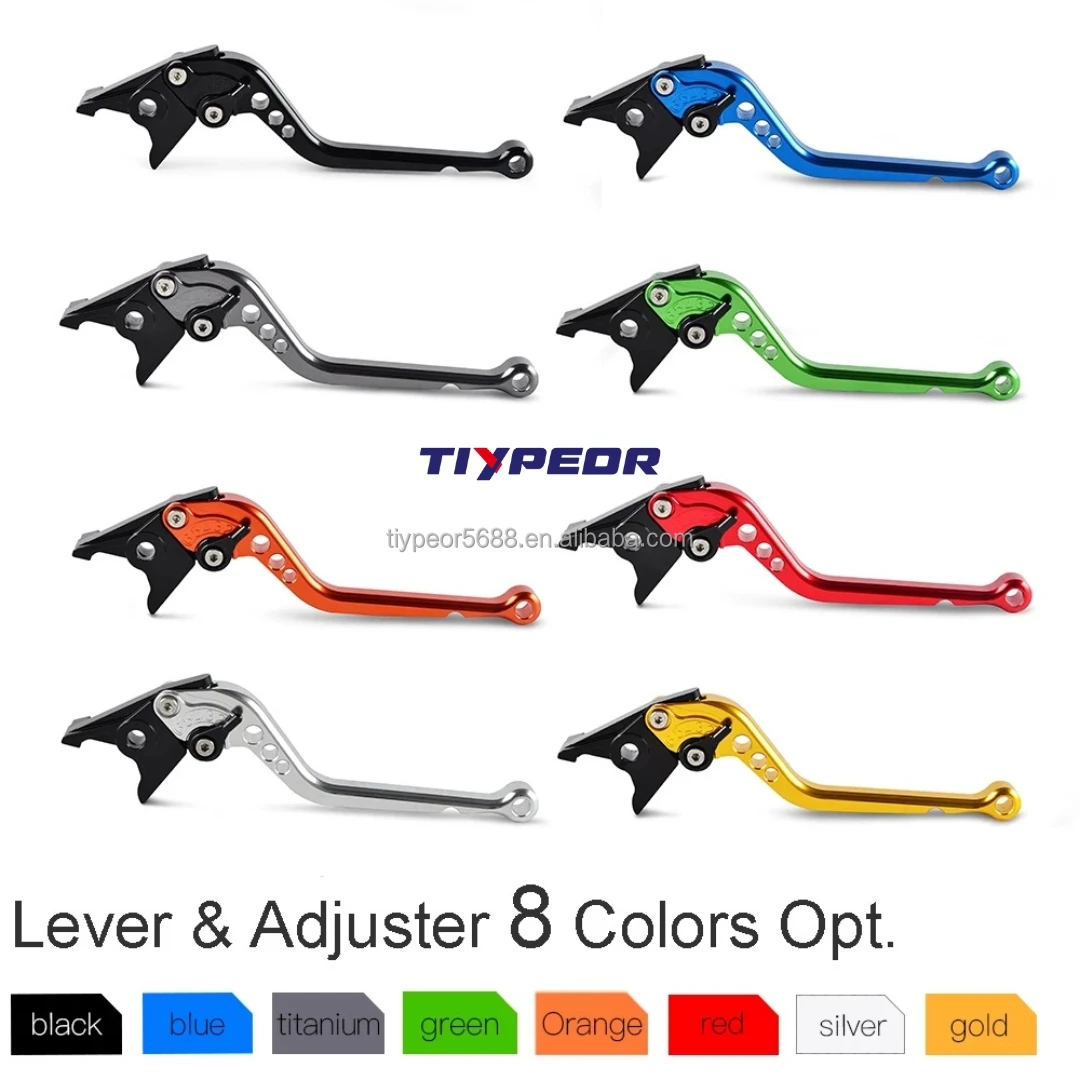 product tiypeor motorcycle dual disc brake handle universal cnc aluminum dual brake clutch lever motorcycle modification accessories652-2