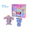 Blue Pig/Grey Elephant