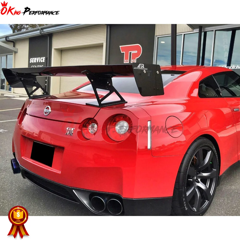 カーボンファイバー製 APRスタイル 日産GTR R35用リアウィング・リア